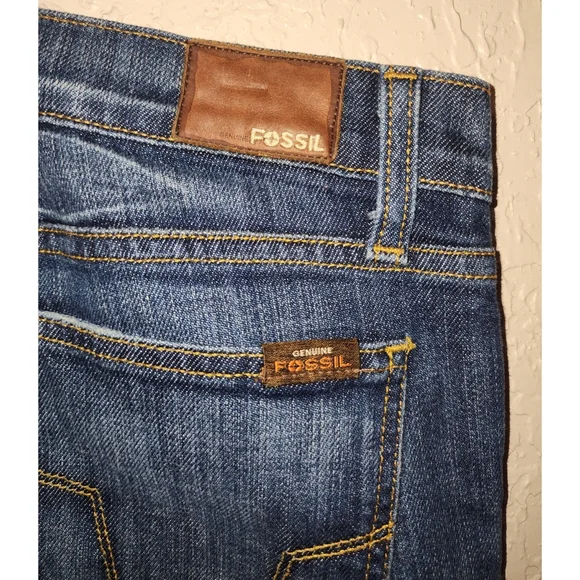 Fossil Women's Jeans Med Wash Skinny Size 29 - Picture 6 of 10